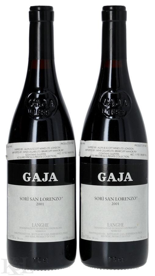 2001 Gaja "Sorì San Lorenzo" Langhe Nebbiolo