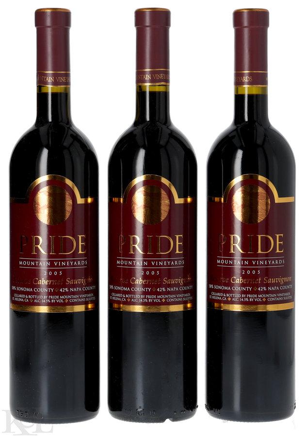2005 Pride Mountain "Reserve" Sonoma-Napa Counties Cabernet Sauvignon