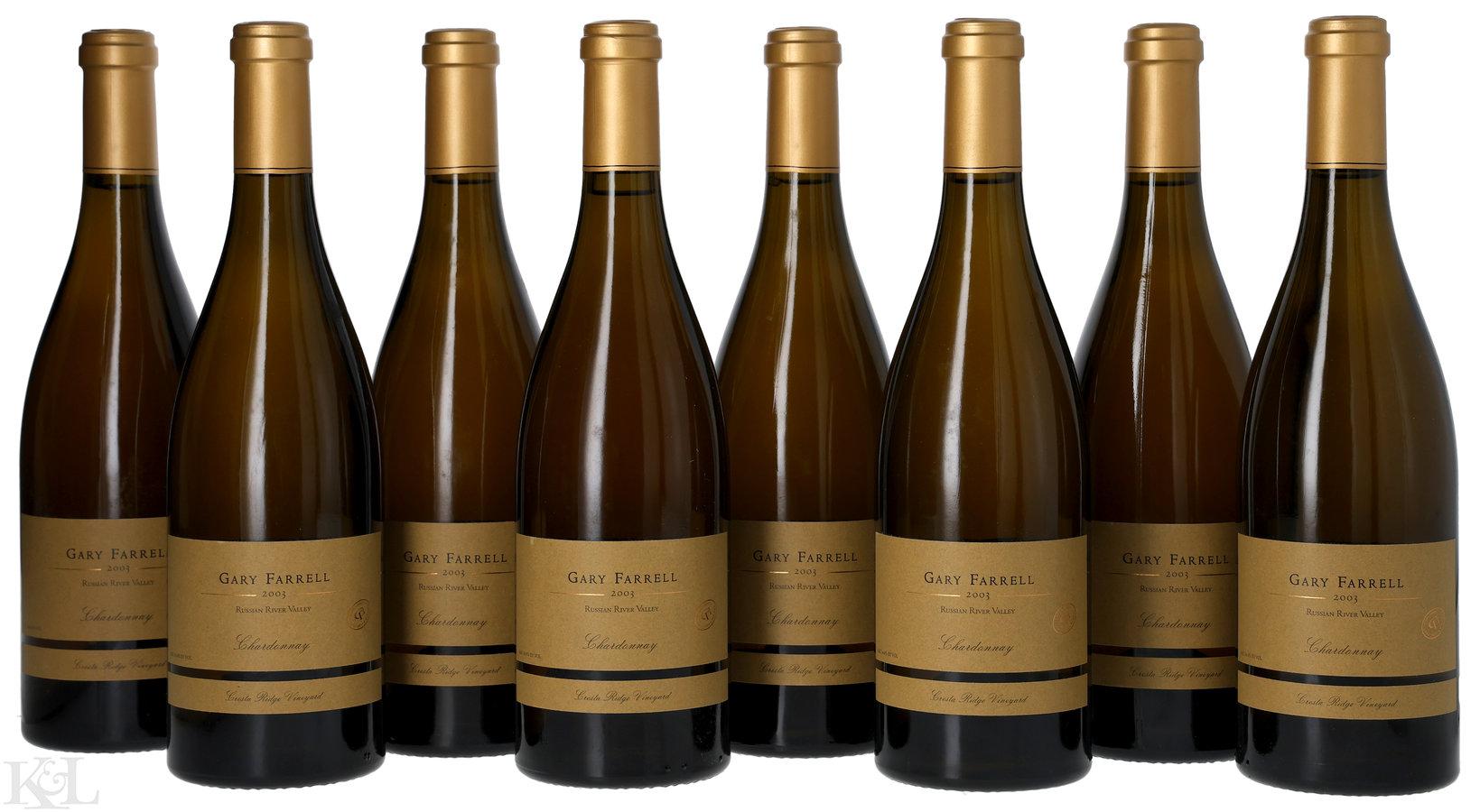2003 Gary Farrell "Cresta Ridge" Russian River Chardonnay