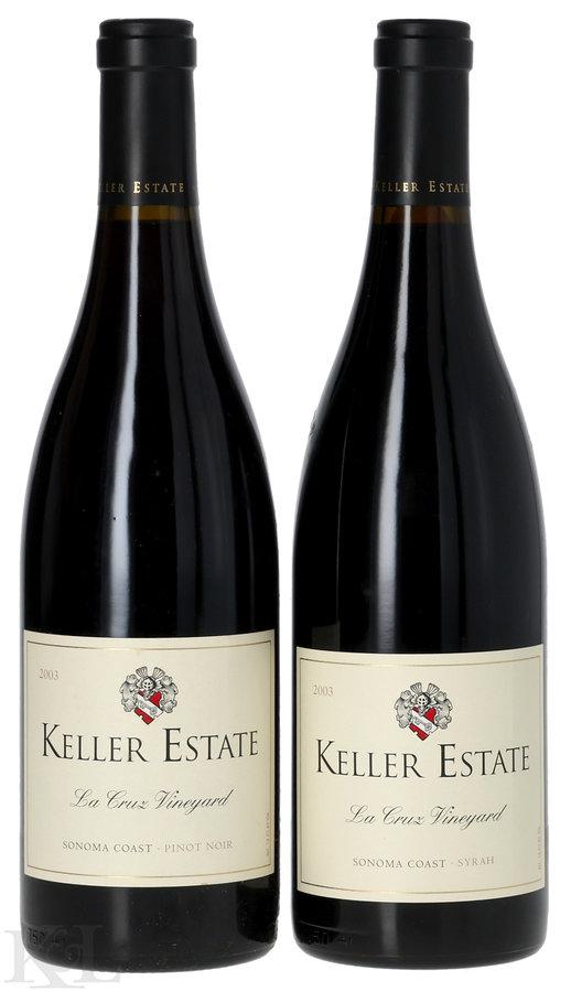 2003 Keller Estate "La Cruz Vineyard" Sonoma Coast Pinot Noir & Syrah