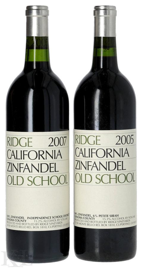 Ridge Vineyards "Old School" Sonoma County Zinfandel