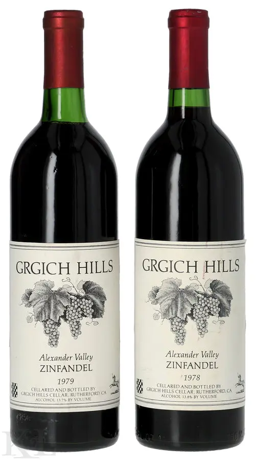 Grgich Hills Alexander Valley Zinfandel Vertical