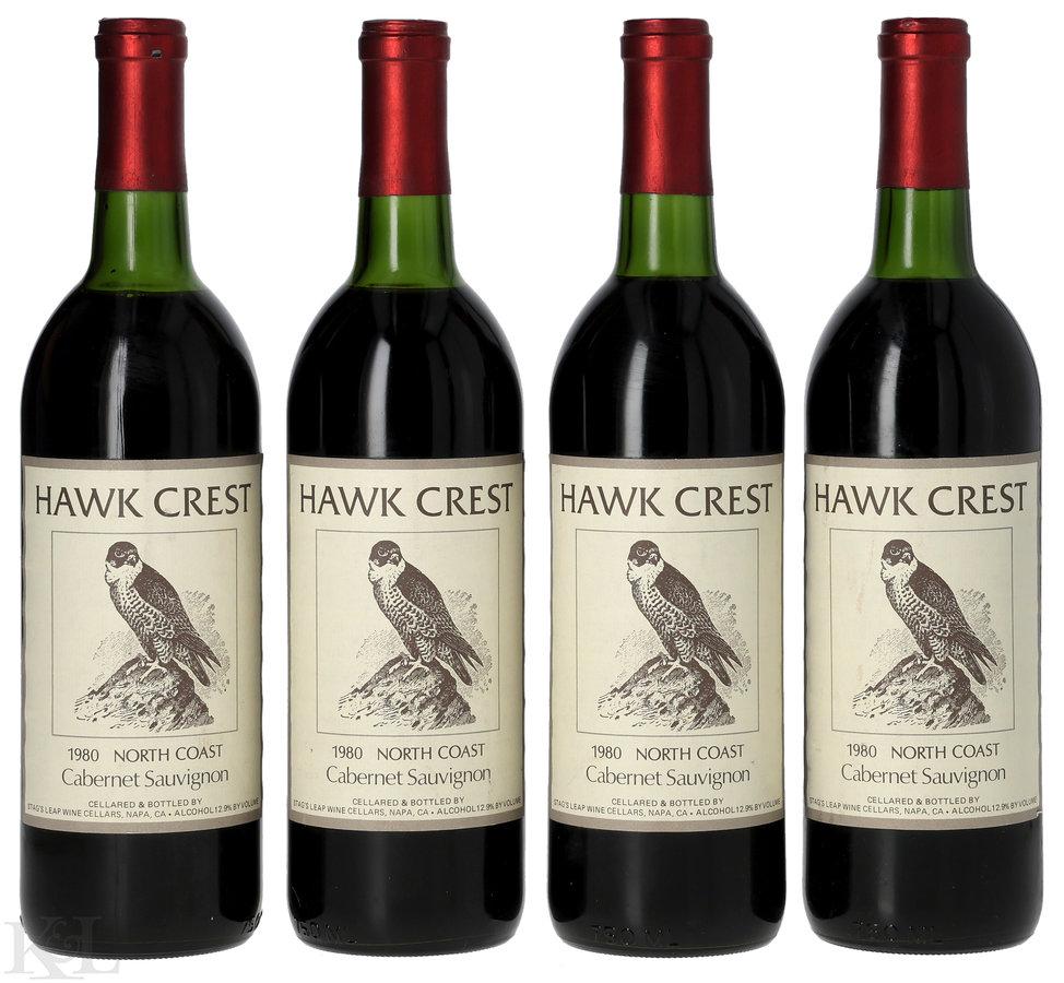 1980 Hawk Crest North Coast Cabernet Sauvignon