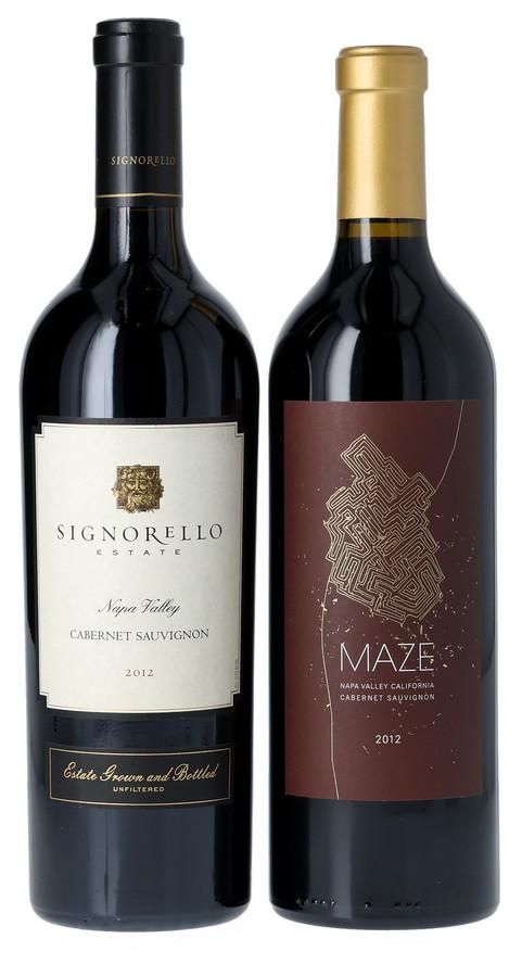 2012 Maze & Signorello Napa Valley Cabernet Sauvignon Horizontal