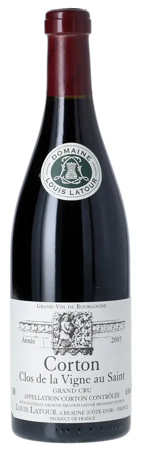 2003 Domaine Louis Latour Corton Grand Cru "Clos de la Vigne Au Saint"