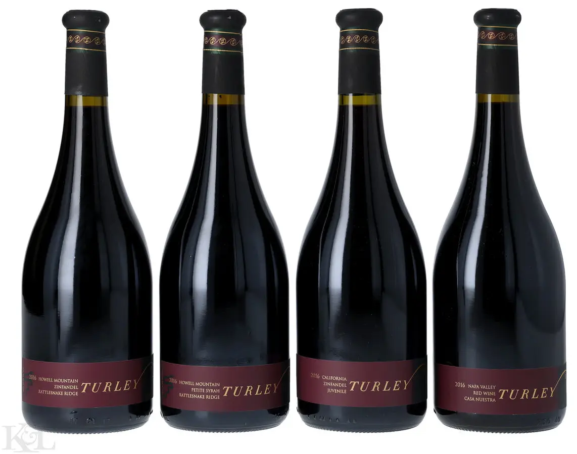 2016 Turley Howell Mountain Petite Syrah & Zinfandel Horizontal