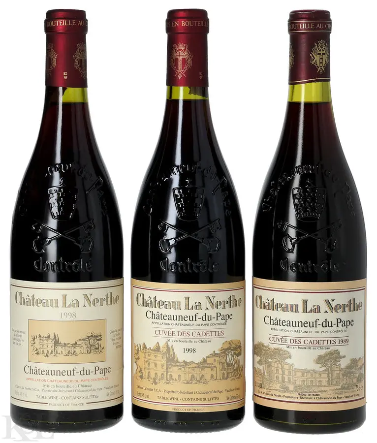 Château La Nerthe Châteauneuf-du-Pape Tasting Lot