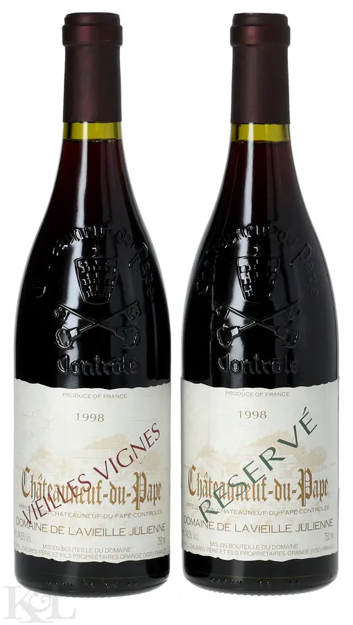 Domaine de la Vieille Julienne Châteauneuf-du-Pape Reservé & Vieilles Vignes Horizontal