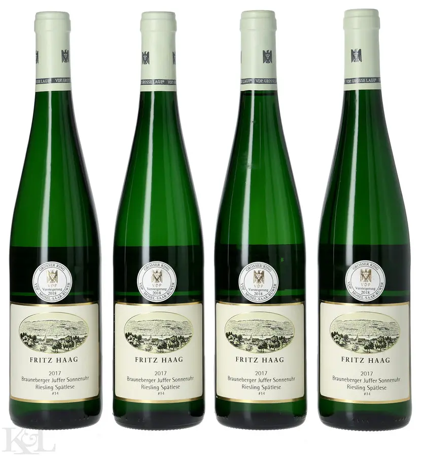 Fritz Haag Brauneberger Juffer-Sonnenuhr Riesling Spätlese Auction #14