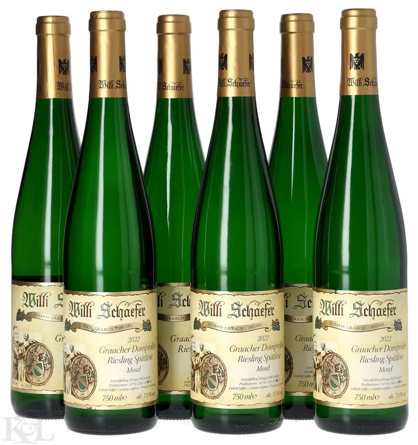 Willi Schaefer Graacher Domprobst Riesling Spätlese Mosel Tasting Lot