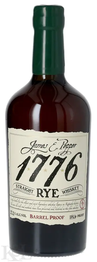 James E. Pepper "1776 Barrel Proof" Single Barrel Straight Rye Whiskey
