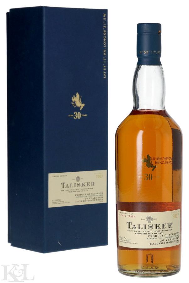 Talisker 30 Year Old Isle of Skye Single Malt Scotch Whisky