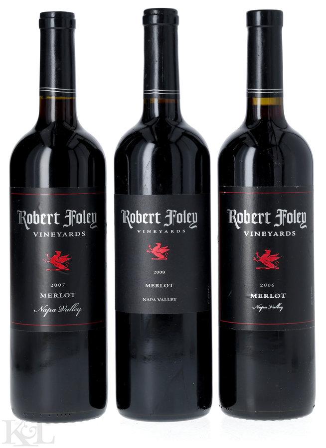 Robert Foley Napa Valley Merlot Vertical