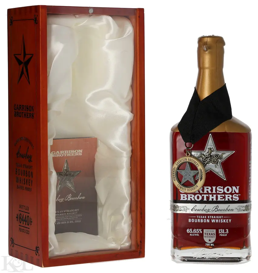 Garrison Brothers "Cowboy Bourbon" Barrel Proof Texas Straight Bourbon Whiskey
