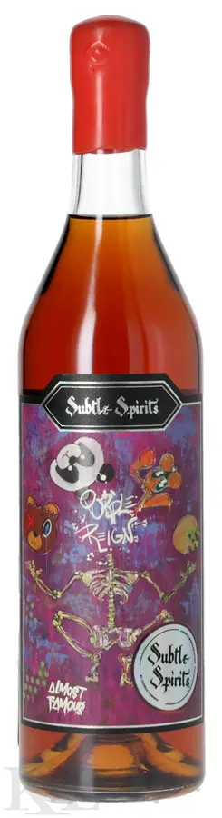Subtle Spirits 10 Year Old "Purple Reign" Indiana Straight Bourbon Whiskey - Private Barrel