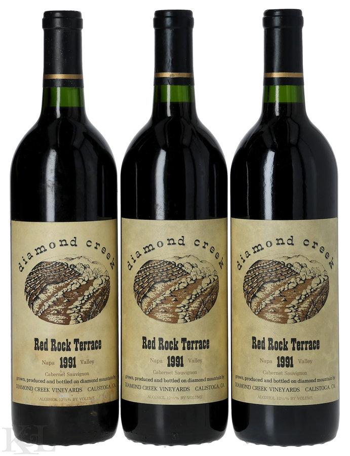 1991 Diamond Creek "Red Rock Terrace" Napa Valley Cabernet Sauvignon