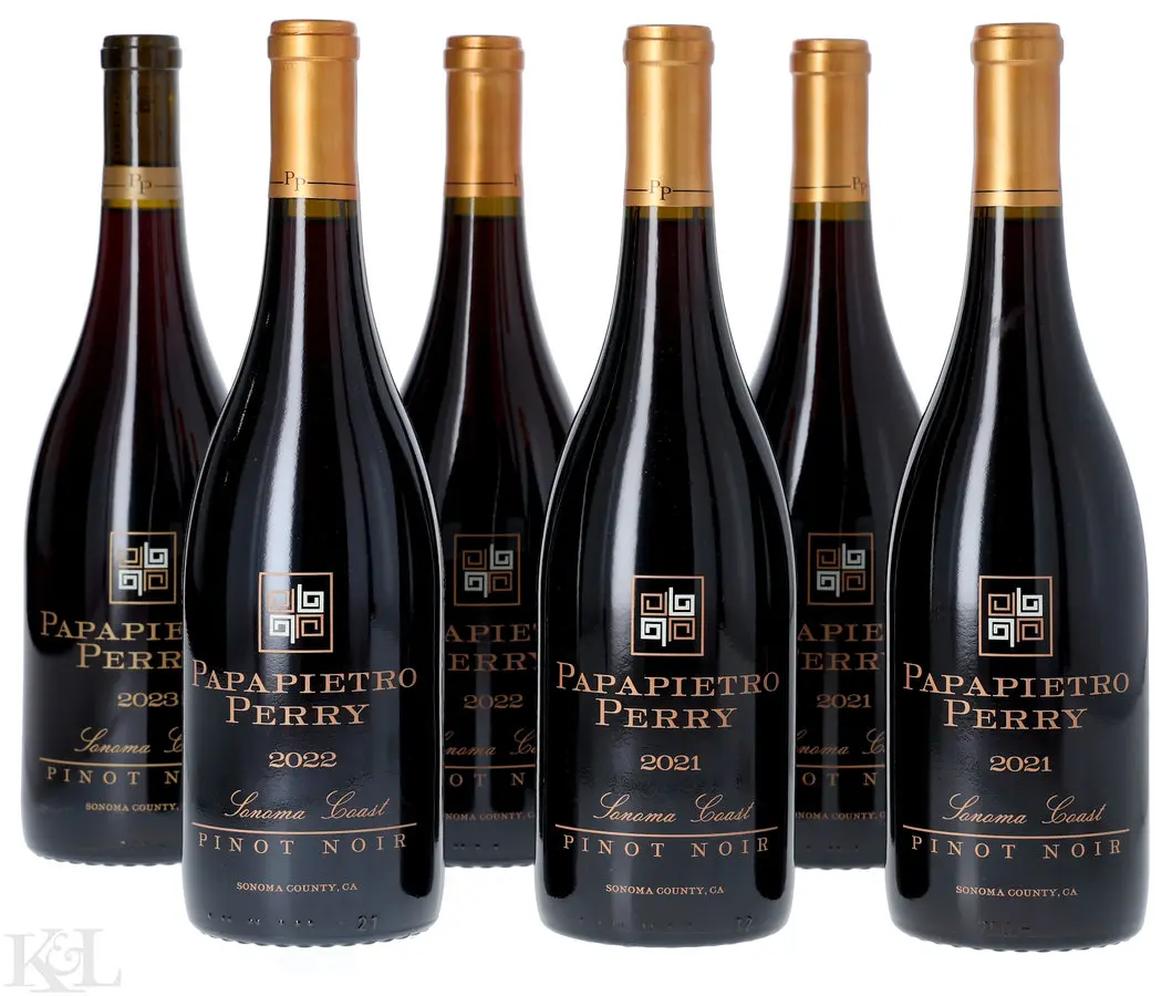 Papapietro Perry Sonoma Coast Pinot Noir Vertical