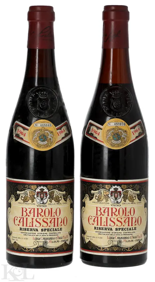 1964 Luigi Calissano Barolo Riserva Speciale