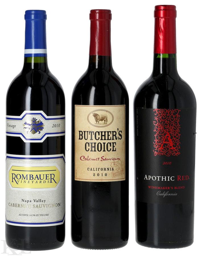 California Red Wine & Cabernet Sauvignon Horizontal