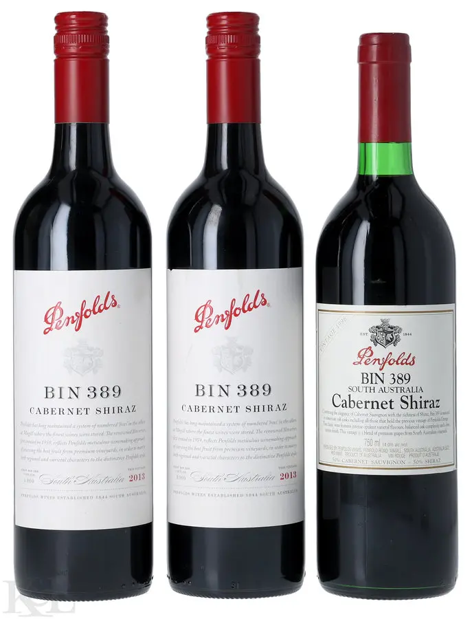 Penfolds "Bin 389" Cabernet-Shiraz South Australia Tasting Lot