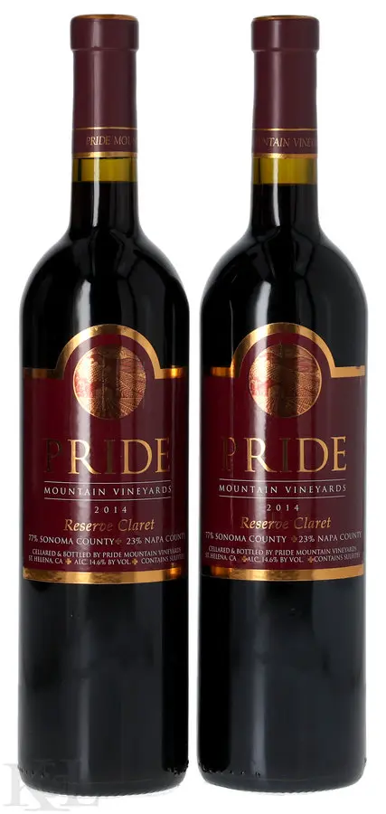 2014 Pride Mountain "Reserve" Sonoma-Napa Counties Claret