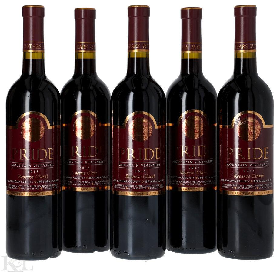 2015 Pride Mountain "Reserve" Sonoma-Napa Counties Claret