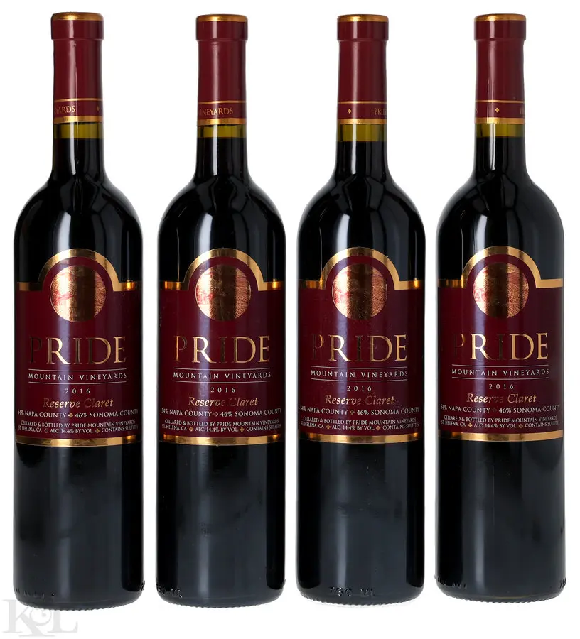 2016 Pride Mountain "Reserve" Sonoma-Napa Counties Claret
