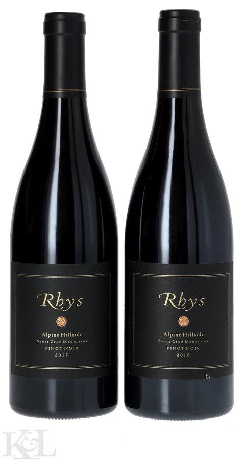 Rhys "Alpine Hillside" Santa Cruz Mountains Pinot Noir Vertical