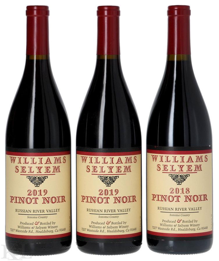 Williams Selyem Russian River Valley Pinot Noir Vertical