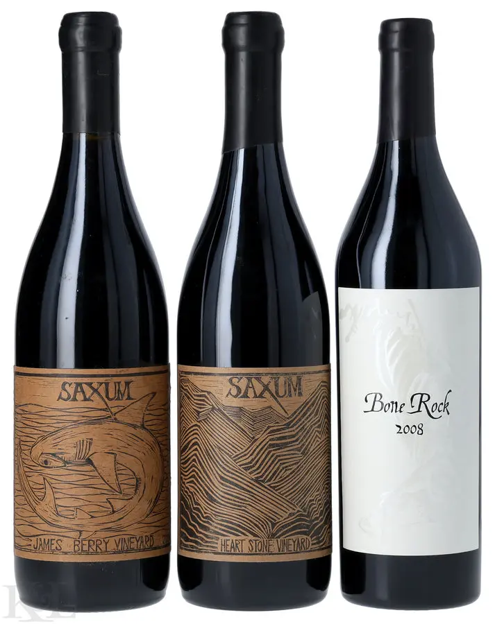 Saxum Paso Robles Rhône Blend Tasting Lot: Heart Stone Vineyard, James Berry Vineyard & Bone Rock James Berry Vineyard