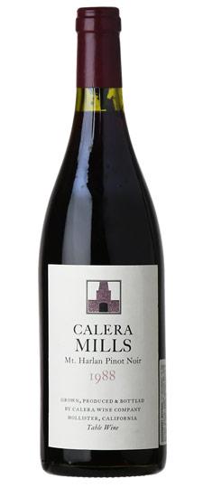 1988 Calera "Mills" Mt. Harlan Pinot Noir