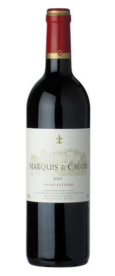 2003 Marquis de Calon, St-Estèphe