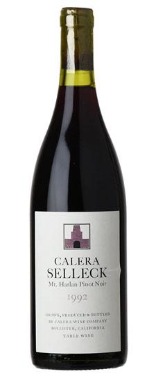 1992 Calera "Selleck" Mt. Harlan Pinot Noir