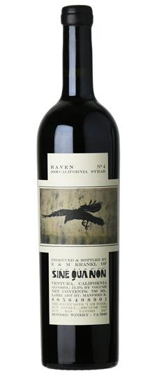 2006 Sine Qua Non "The Raven No. 4" California Syrah