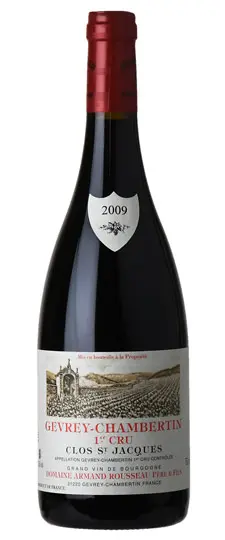 2009 Domaine Armand Rousseau Gevrey-Chambertin 1er Cru "Clos Saint Jacques"