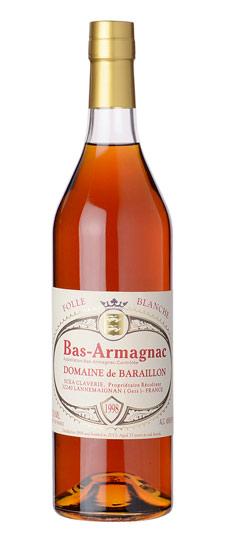 1998 Domaine de Baraillon 25 Year Old "Folle Blanche" K&L Exclusive Bas-Armagnac