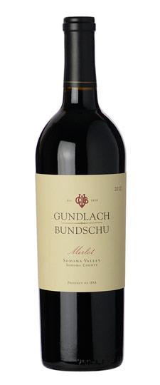 2012 Gundlach Bundschu Sonoma Valley Merlot