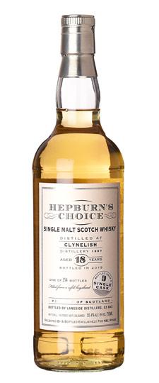 1997 Clynelish 18 Year Old Hepburn's Choice K&L Exclusive Single Barrel Cask Strength Single Malt Whisky (750ml)