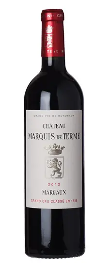2012 Marquis de Terme, Margaux