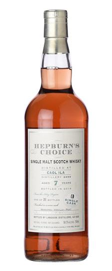 2009 Caol Ila 7 Year Old "Hepburn's Choice - K&L Exclusive" Single Wine Barrel Cask Strength Single Malt Whisky (750ml)