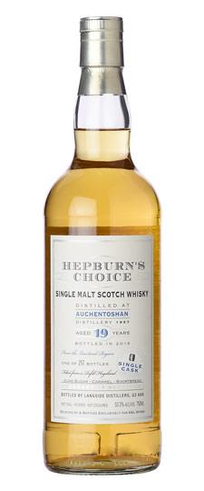 1997 Auchentoshan 19 Year Old "Hepburn's Choice - K&L Exclusive" Single Barrel Cask Strength Single Malt Whisky (750ml)