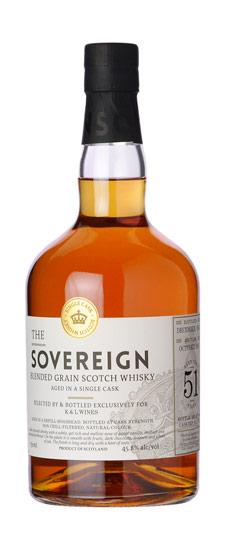 1964 Sovereign 51 Year Old "K&L Exclusive" Single Barrel (45.8%) Cask Strength Blended Grain Scotch Whisky