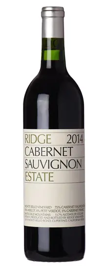 2014 Ridge Vineyards "Estate" Santa Cruz Mountains Cabernet Sauvignon