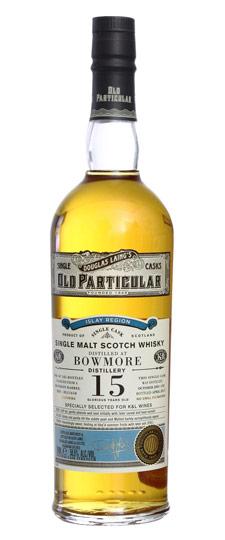 2001 Bowmore 15 Year Old "Old Particular" K&L Exclusive Single Bourbon Barrel Cask Strength Single Malt Whisky (750ml)