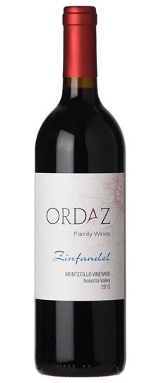 2013 Ordaz "Montecillo Vineyard" Sonoma Valley Zinfandel