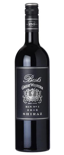 2016 Best's "Bin No.1" Shiraz Great Western Victoria