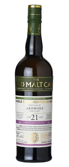 1996 Ardmore 21 Year Old "Old Malt Cask" K&L Exclusive Single Barrel Cask Strength Single Malt Scotch Whisky (750ml)