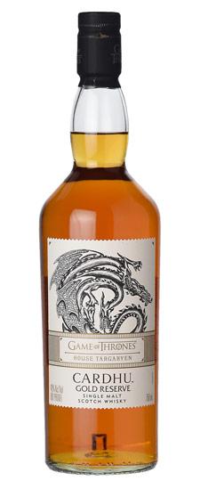 Cardhu Gold Reserve "Game of Thrones House Targaryen" Speyside Single Malt Scotch Whisky