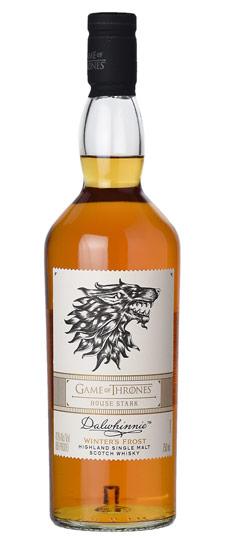 Dalwhinnie "Winter's Frost Game of Thrones House Stark" Highland Single Malt Scotch Whisky