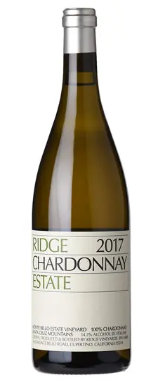 2017 Ridge Vineyards "Estate" Santa Cruz Mountains Chardonnay